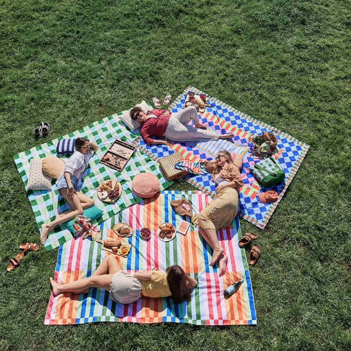 Dock & Bay Picknick-Decke Sugar Sorbet, Detailansicht 10 | One Horizon