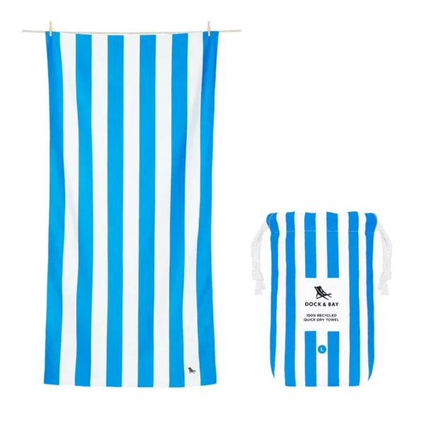 CABANA beach towel - L, Blue
