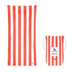 Serviette de plage Dock & Bay CABANA L Coral | One Horizon