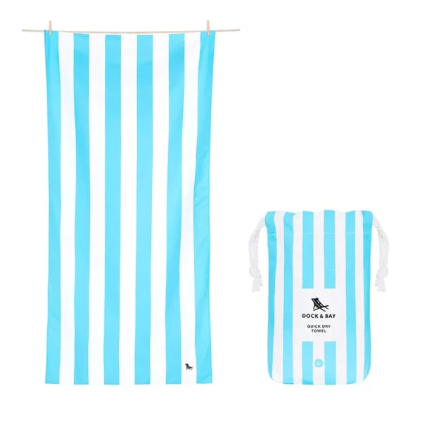 CABANA beach towel - L, Light Blue
