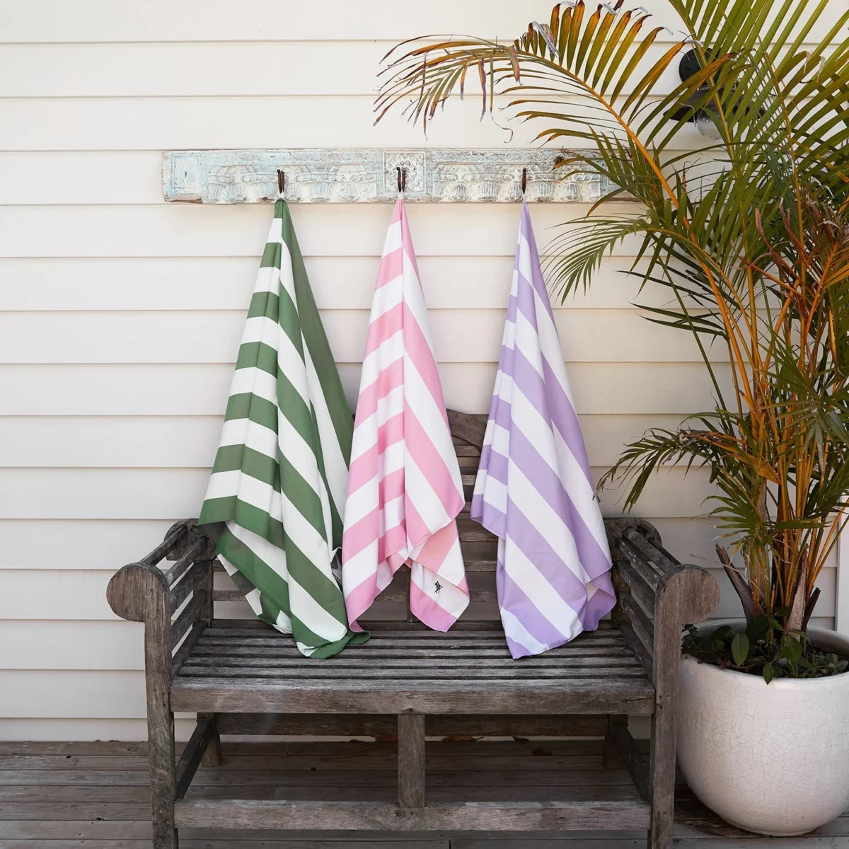 Serviette de plage Dock & Bay CABANA L Rose clair, vue détaillée 10 | One Horizon
