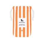Serviette de plage Dock & Bay CABANA L Orange, vue détaillée 3 | One Horizon