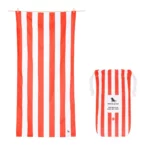 Serviette de plage Dock & Bay CABANA XL Coral | One Horizon