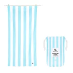 Serviette de plage Dock & Bay CABANA XL bleu clair | One Horizon