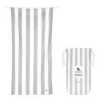 Serviette de plage Dock & Bay CABANA XL Light Grey | One Horizon