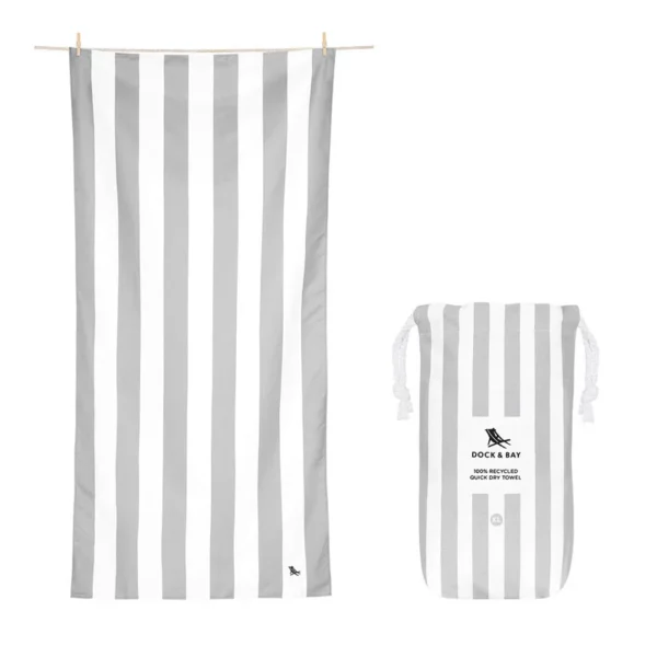 Strandtuch CABANA - XL, Light Grey