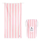Serviette de plage Dock & Bay CABANA XL rose clair | One Horizon