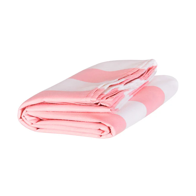 Serviette de plage Dock & Bay CABANA XL rose clair, vue détaillée 3 | One Horizon