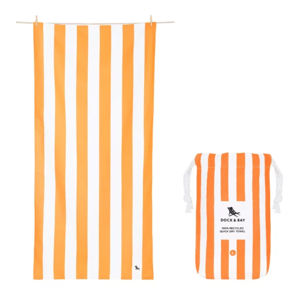 Strandtuch CABANA - XL, Orange