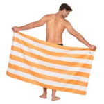 Serviette de plage Dock & Bay CABANA XL Orange, vue détaillée 5 | One Horizon