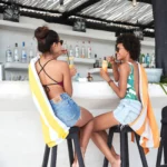 Serviette de plage Dock & Bay CABANA XL Orange, vue détaillée 9 | One Horizon