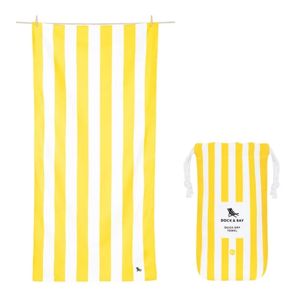 CABANA beach towel - L, Yellow