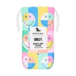 Dock & Bay Beach Towel CALM XL Smiley, Detail View 3 | One Horizon