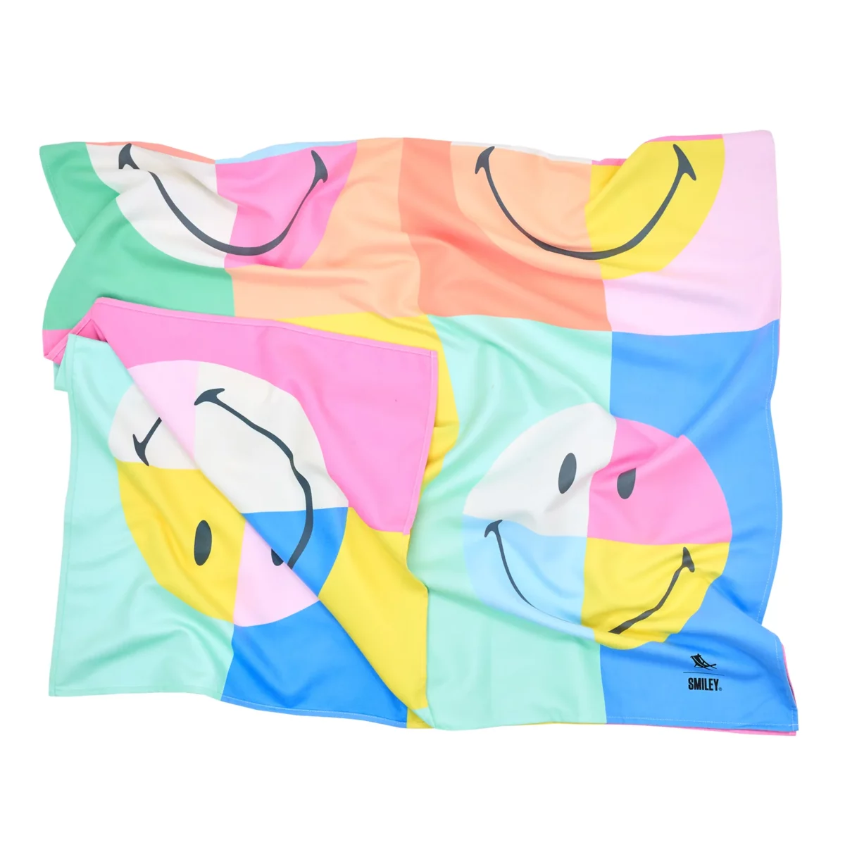 Dock & Bay Beach Towel CALM XL Smiley, Detail View 4 | One Horizon