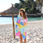 Dock & Bay Beach Towel CALM XL Smiley, Detail View 10 | One Horizon
