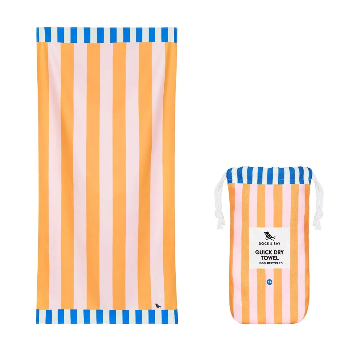 Dock & Bay Beach Towel DES XL Mellow Yellow, Detail View 2 | One Horizon