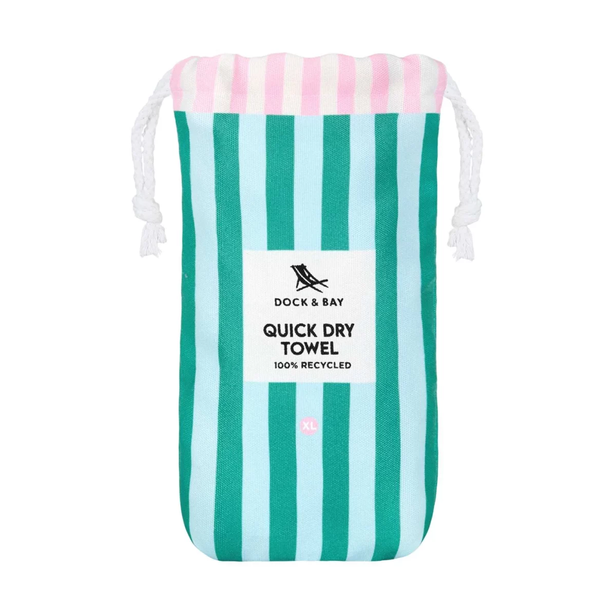 Dock & Bay Beach Towel DES XL Pastel Pier, Detail View 3 | One Horizon