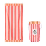 Dock & Bay Beach Towel DES XL Raspberry Road, Detail View 2 | One Horizon