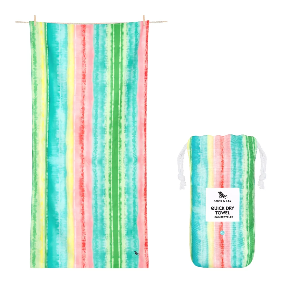 Dock & Bay Beach Towel DES XL Watermelon Sugar | One Horizon