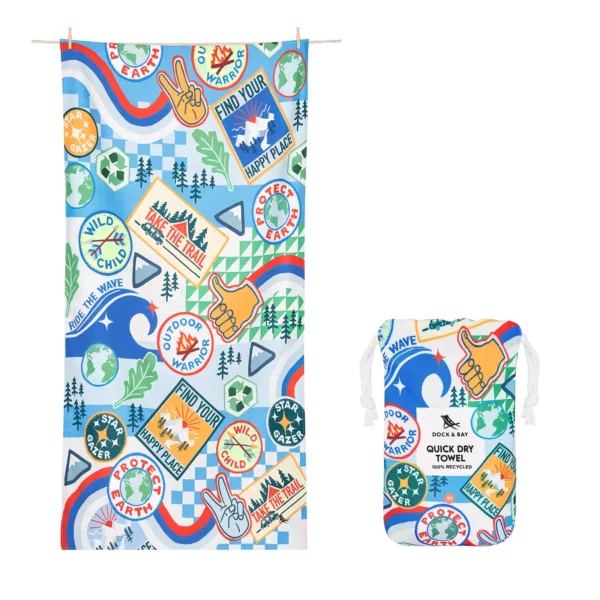 Beach towel KIDS M - Into the Wild