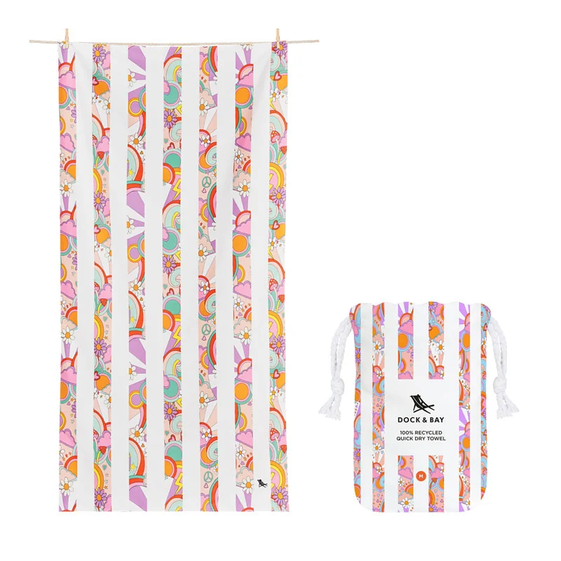 Serviette de plage KIDS M Pink Power