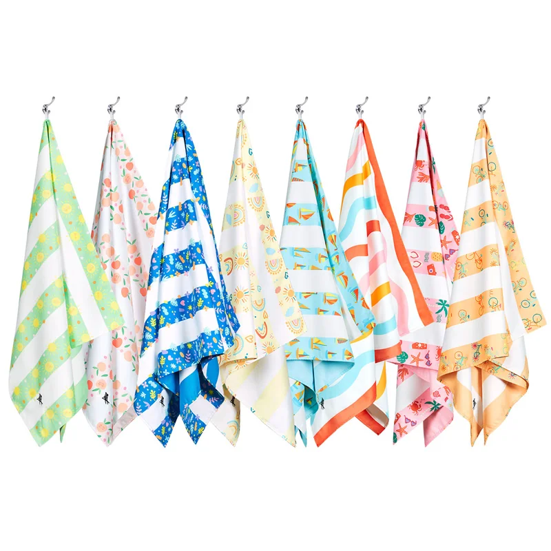 Serviette de plage Dock & Bay KIDS M Squiggle, vue détaillée 4 | One Horizon