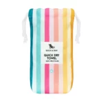 Serviette de plage Dock & Bay SUMMER XL Coastal Candy, vue détaillée 3 | One Horizon