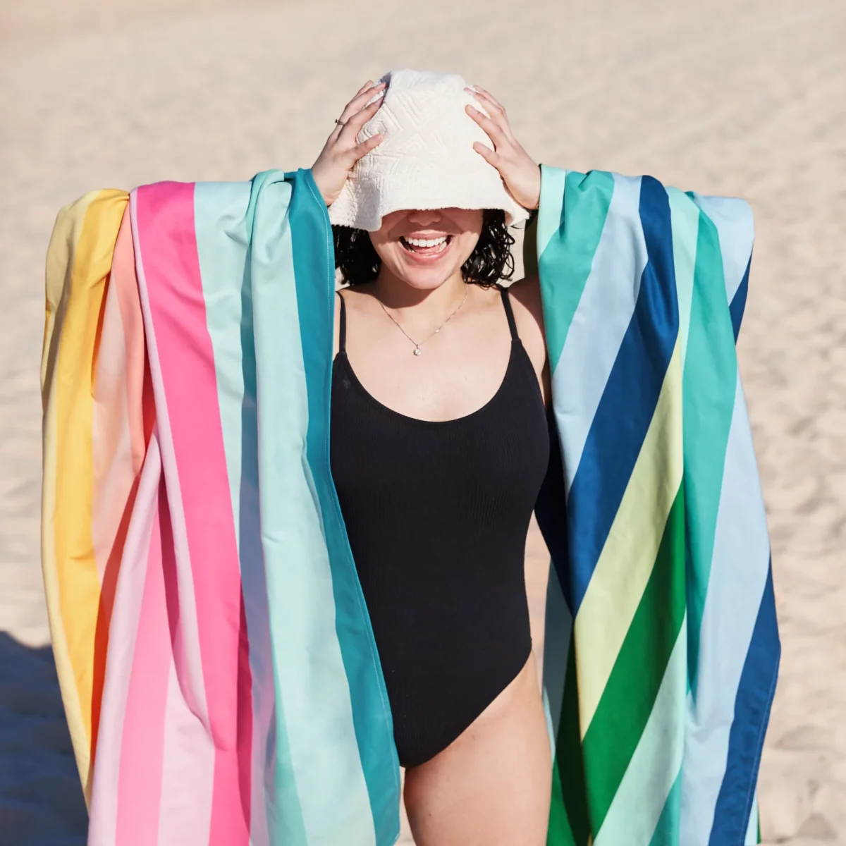 Serviette de plage Dock & Bay SUMMER XL Coastal Candy, vue détaillée 10 | One Horizon