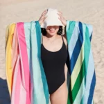 Serviette de plage Dock & Bay SUMMER XL Coastal Candy, vue détaillée 10 | One Horizon