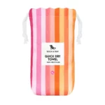 Serviette de plage Dock & Bay SUMMER XL Miami Sorbet, vue détaillée 3 | One Horizon