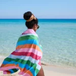 Serviette de plage Dock & Bay SUMMER XL Tutti Frutti, vue détaillée 8 | One Horizon