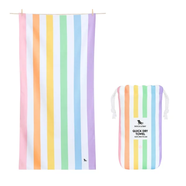 Beach towel SUMMER - L, Unicorn Waves