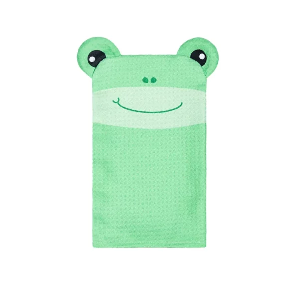 Frog washcloth