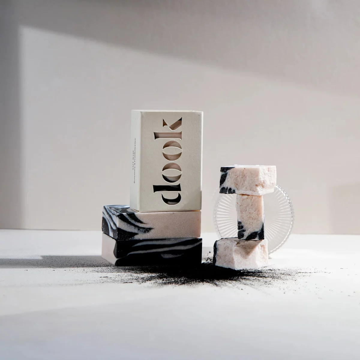 Savon au sel - romarin & encens