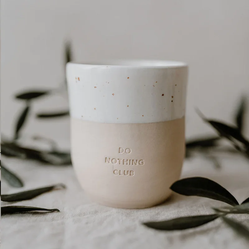 Eulenschnitt Becher - Do Nothing Club | One Horizon