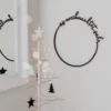 Couronne en bois « Eulenschnitt » - Noël approche à grands pas, vue détaillée 4 | One Horizon