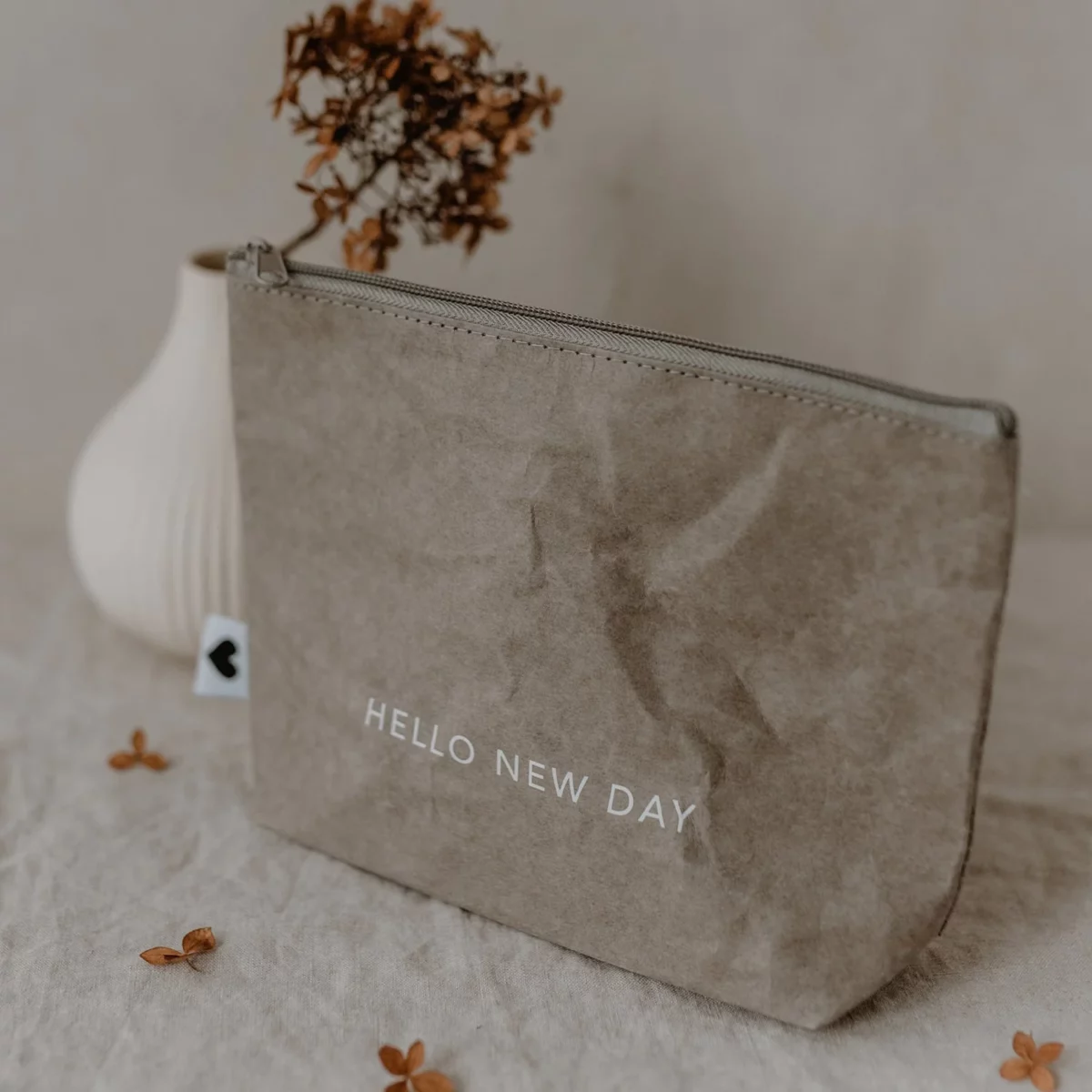 Eulenschnitt Kosmetiktasche - Hello New Day, Detailansicht 3 | One Horizon