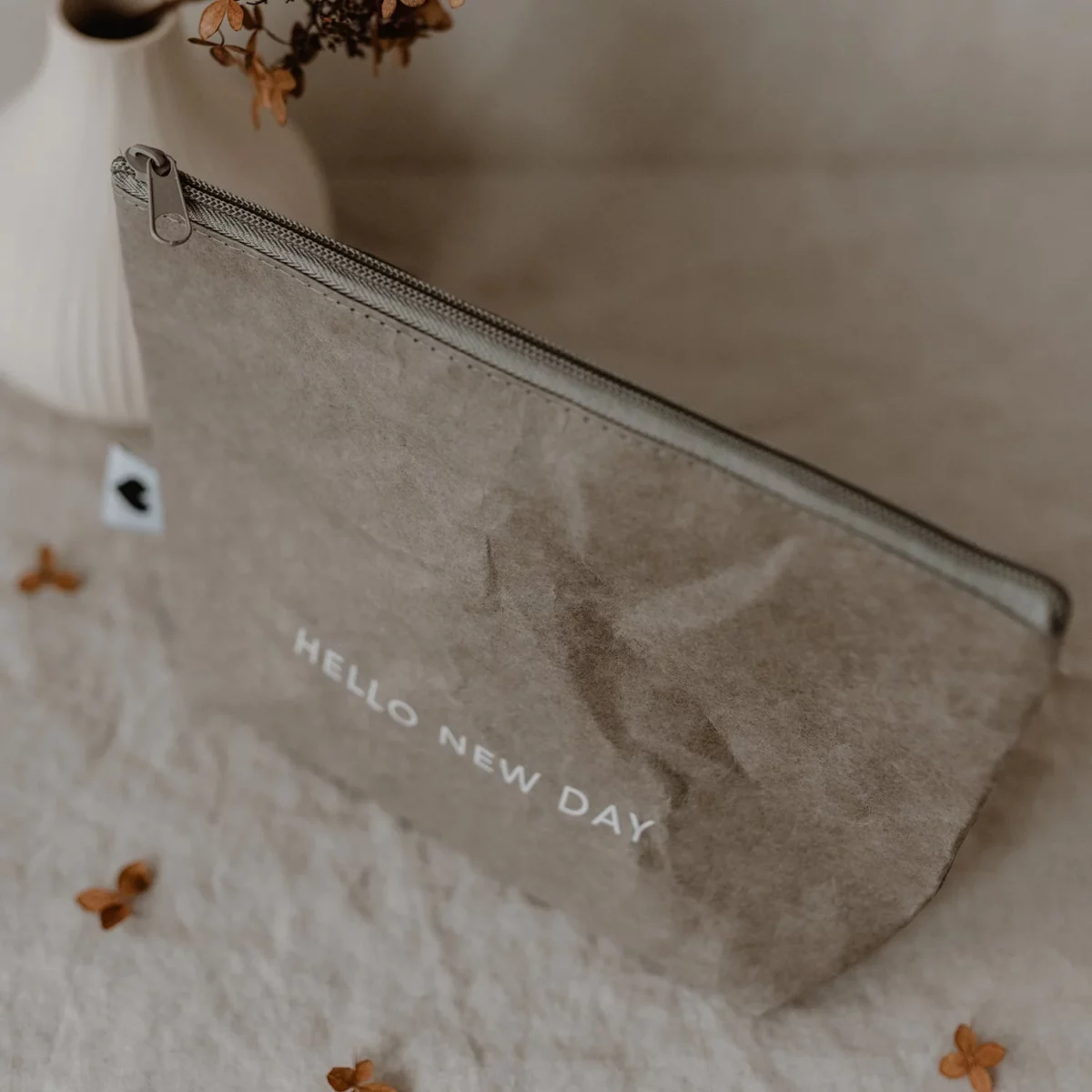 Eulenschnitt Kosmetiktasche - Hello New Day, Detailansicht 4 | One Horizon
