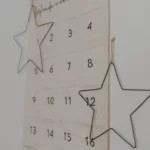 Couronne métallique étoile (set de 2)