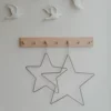 Lot de 2 couronnes métalliques « Eulenschnitt » en forme d'étoile, vue détaillée n° 8 | One Horizon
