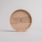 Mini plateau rond cœur