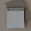 Refillable heart notepad