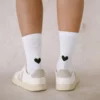 Eulenschnitt Socken Herz L (43-46) | One Horizon