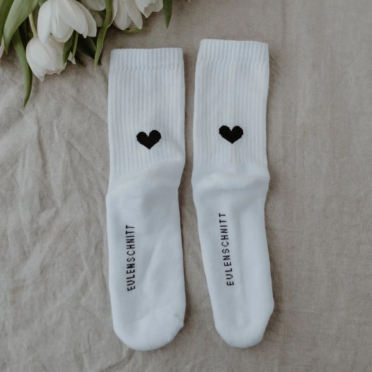 Eulenschnitt Socks Heart L (43-46), Detail View 3 | One Horizon