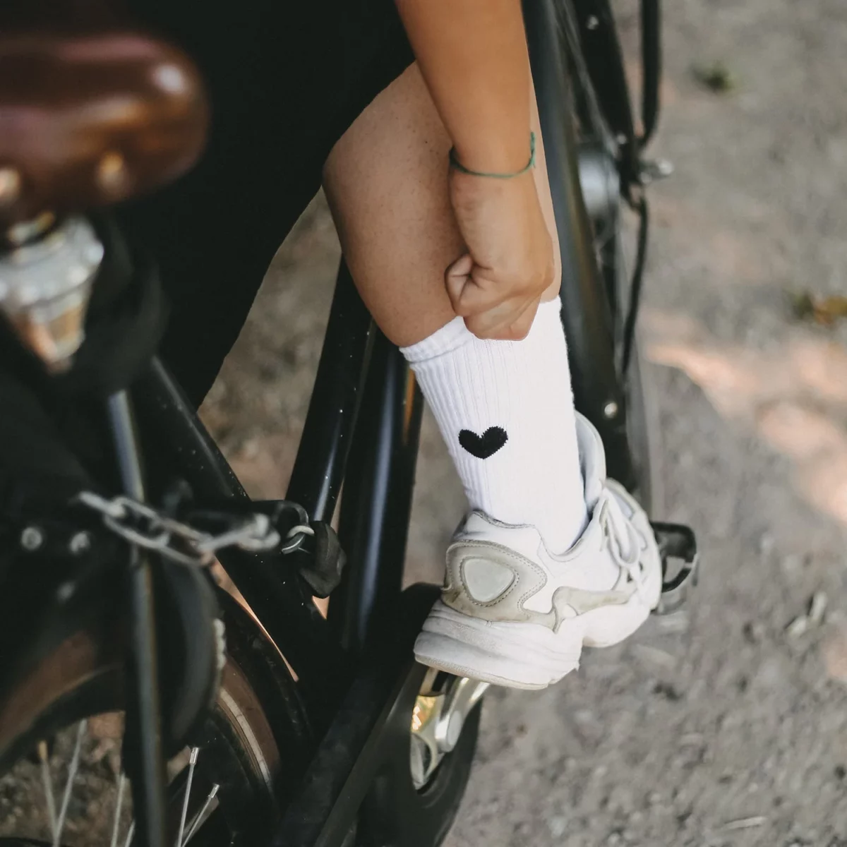 Eulenschnitt Socks, Heart, Size S (35-38) | One Horizon