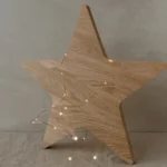 Planche en étoile en chêne