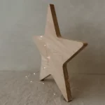 Planche en étoile en chêne
