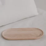 Plateau Tu es génial en chêne