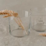 Verre à boire - set de 2 - Selflove noir