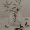 Owl cut glass vase medium heart | One Horizon